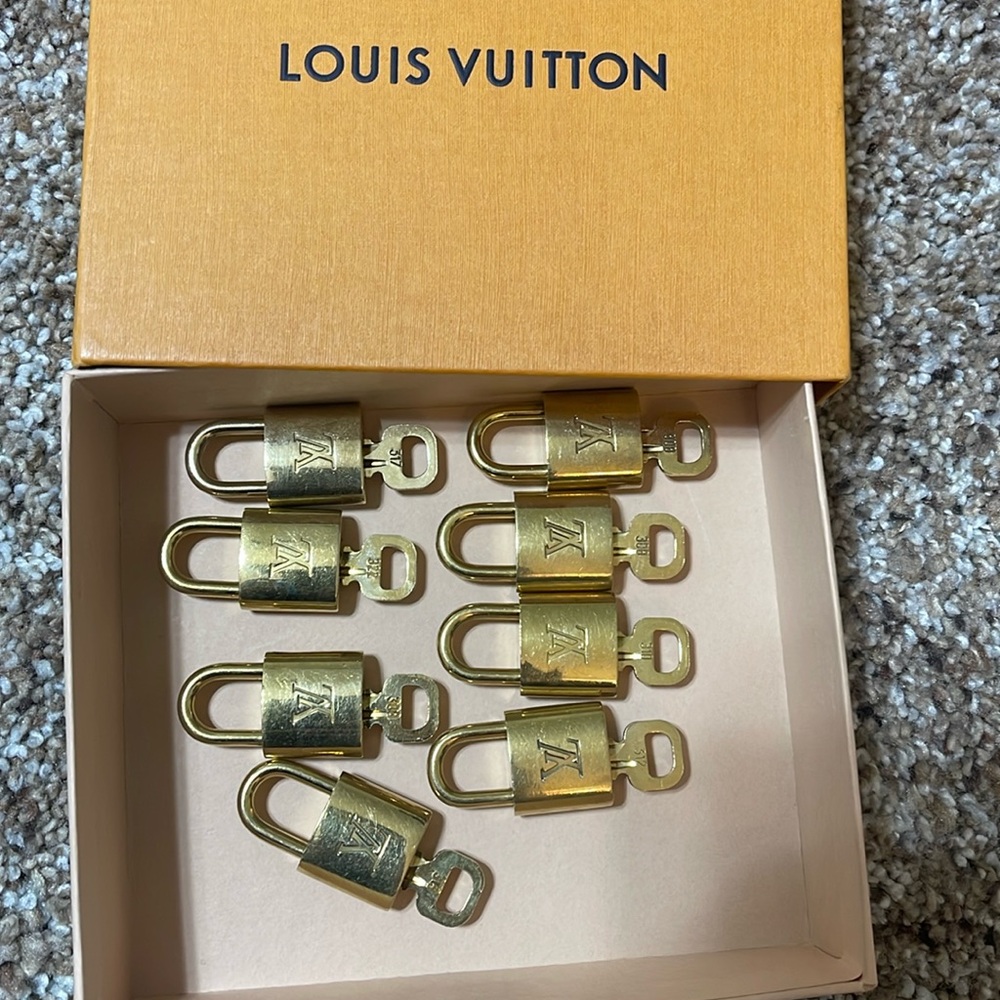 Authentic Louis Vuitton Keys and Locks